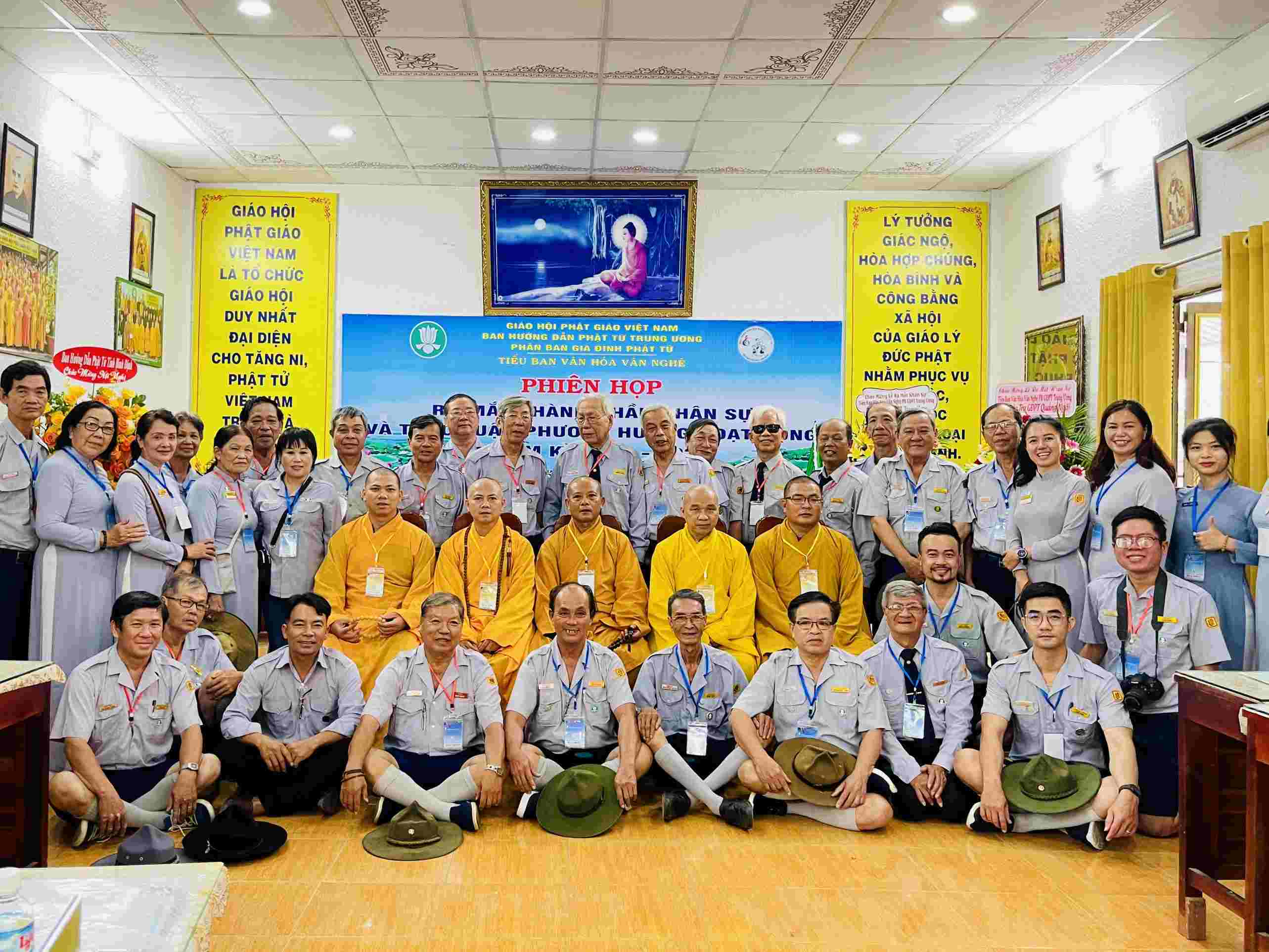 Tiểu ban Văn hóa Văn nghệ GĐPT Trung Ương tổ chức Lễ ra mắt nhân sự và thảo luận phương hướng hoạt động nhiệm kỳ 2022 – 2027.